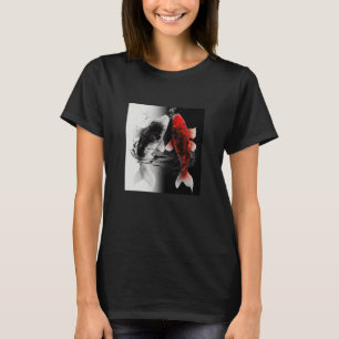 Japanische Samurai-Ästhetik Koi-Fisch T-Shirt