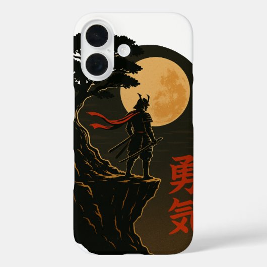 Japanische Samurai Designer-Handy-Abdeckung Case-Mate iPhone Hülle (Rückseite)
