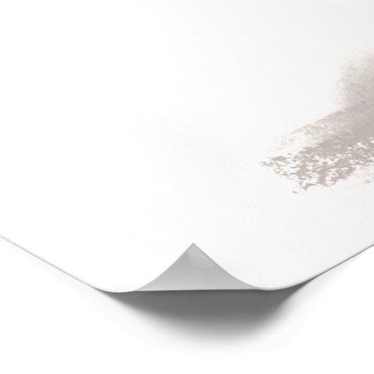 Japanische Samurai-Kriegerin auf roter Sonne Poster (Ecke)