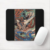 Japanische Samurais, die C. 1800's malen Mousepad (Mit Mouse)