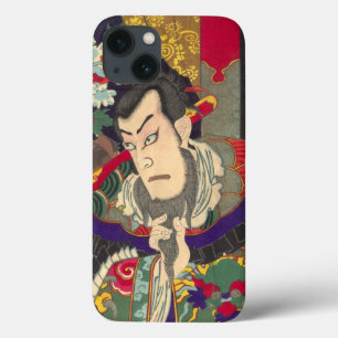 Japanische Samurais Kabuki Chikanobu iPhone 13 Hülle