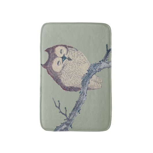 Japanische Schlafsäulennachtskunst Badematte (Vorderseite Vertikal)