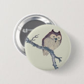 Japanische Schlafsäulennachtskunst Button (Vorne & Hinten)