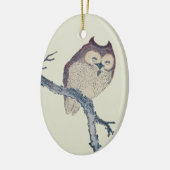 Japanische Schlafsäulennachtskunst Keramik Ornament (Links)