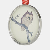 Japanische Schlafsäulennachtskunst Ornament Aus Metall (Links)