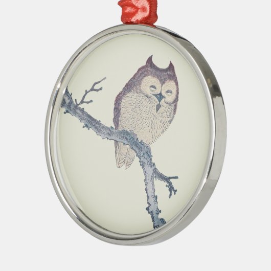 Japanische Schlafsäulennachtskunst Ornament Aus Metall (Links)