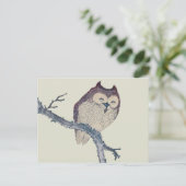 Japanische Schlafsäulennachtskunst Postkarte (Stehend Vorderseite)