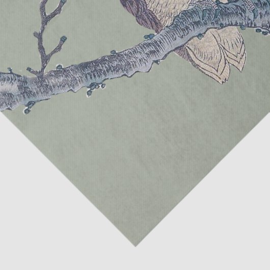 Japanische Schlafsäulennachtskunst Seidenpapier (Ausschnitt)