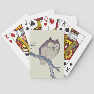 Japanische Schlafsäulennachtskunst Spielkarten