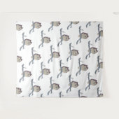 Japanische Schlafsäulennachtskunst Wandteppich (Vorderseite (Horizontal))