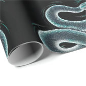 Japanische Schlangenkunst Geschenkpapier (Rolleneckpunkt)