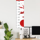Japanische Schmuckwachstumsdiagramm Poster (Heimbüro)