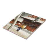 Japanische Schnee-Fliese Fliese (Seite)