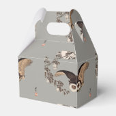 Japanische Schneemondwoodcut Flying Night Geschenkschachtel (Rückseite)