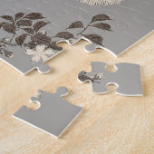 Japanische Schneemondwoodcut Flying Night Puzzle (Seite)