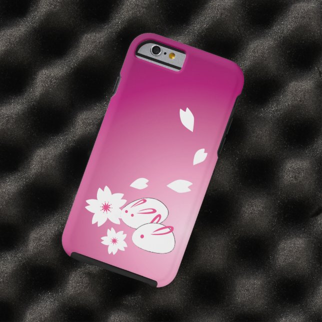 Japanische Schneeräume und Sakura Case-Mate iPhone Hülle (Beispiel)