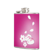 Japanische Schneeräume und Sakura Flachmann (Links)