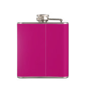 Japanische Schneerollen und Sakura-Hüftkolben Flachmann (Rückseite)