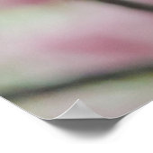 Japanische Schönheit, Blumenrosa Kirschblüten Poster (Ecke)