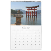 japanische Schreine Kalender (Jan 2027)