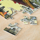 Japanische Schrumpflandschaft Japan Reise Puzzle (Seite)