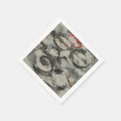 Japanische Schüsseln Serviette (Ecke)