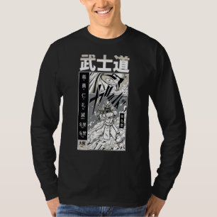 Japanische Schwertmänner Samurai Bushido Code Krie T-Shirt