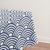 Japanische Seigaiha Waves Tischdecke (Beispiel)