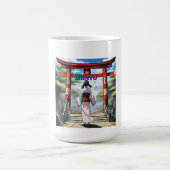 Japanische Shinto-Religion Kaffeetasse (Mittel)