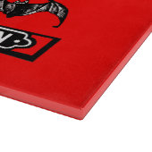 Japanische Sicherheitsmatten Art Bats Schneidebrett (Ecke)