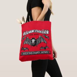 Japanische Sicherheitsmatten Art Bats Tasche