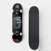 Japanische Skateboard mit 花 (Vorderseite)