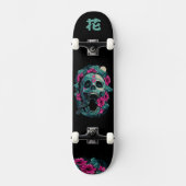Japanische Skateboard mit 花 (Vorderseite)
