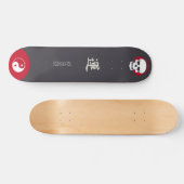 Japanische Skateboardart mit Monogram "Wind" Skateboard (Horizontal)