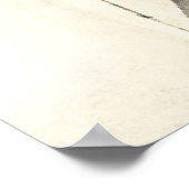 Japanische Skizze eines Raben Poster (Ecke)