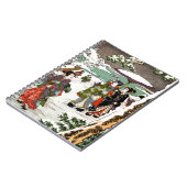 Japanische Snowscape Notizblock (Linke Seite)
