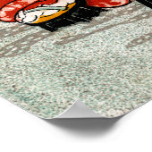 Japanische Snowscape Poster (Ecke)