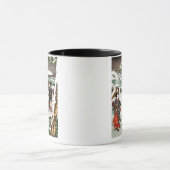 Japanische Snowscape Tasse (Zentrum)