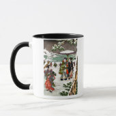 Japanische Snowscape Tasse (Links)