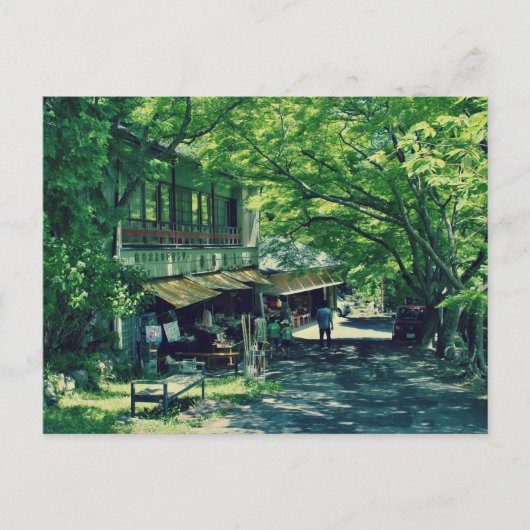 Japanische Sommerkarte (PC13001) Postkarte (Vorderseite)