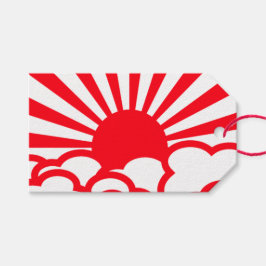 Japanische Sonnenaufgang Geschenkanhänger