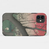 Japanische Sonnenaufgangsblume Pflaumenbäume Anwes Case-Mate iPhone Hülle (Rückseite (Horizontal))