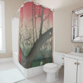 Japanische Sonnenaufgangsblume Pflaumenbäume Anwes Duschvorhang (Beispiel)