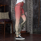 Japanische Sonnenaufgangsblume Pflaumenbäume Anwes Leggings