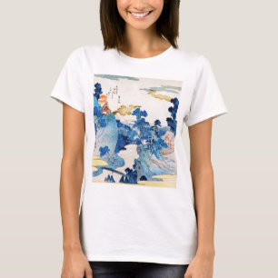 Japanische Sonnenaufgangslandschaft, Kuniyoshi, Uk T-Shirt