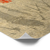 Japanische Sparrows no.1 Poster (Ecke)