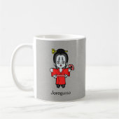 Japanische Spider Lady Jorogumo: Cartoon Yokai Kaffeetasse (Links)