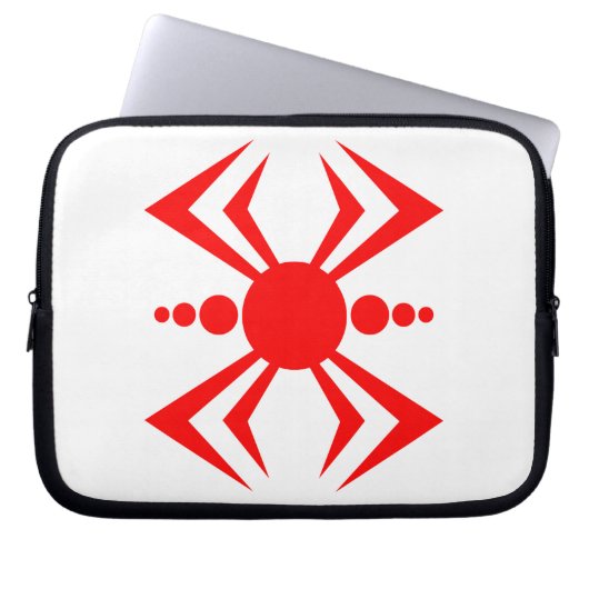 Japanische Spinne Laptopschutzhülle (Vorderseite)