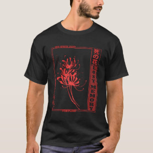 Japanische Spinne Lily Soft Grunge Anime Ästhetik  T-Shirt