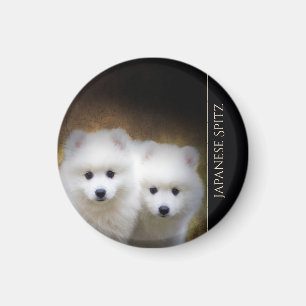 Japanische Spitz Welppies Magnet